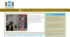 Desktop Screenshot of hazenfoundation.org
